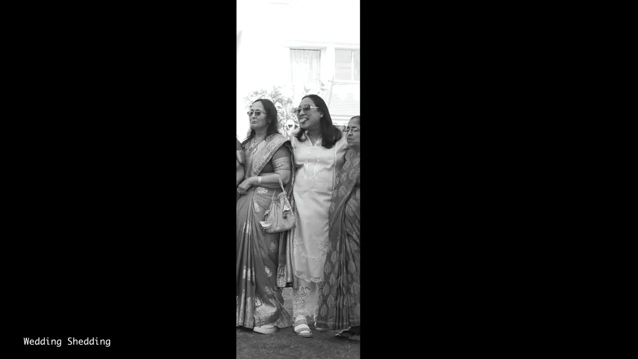 Wedding Shedding family moments film cover